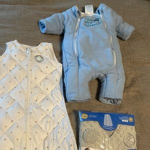 Dreamland baby, halo sleepsack, Merlin sleepsuit